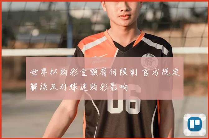 世界杯购彩金额有何限制 官方规定解读及对球迷购彩影响