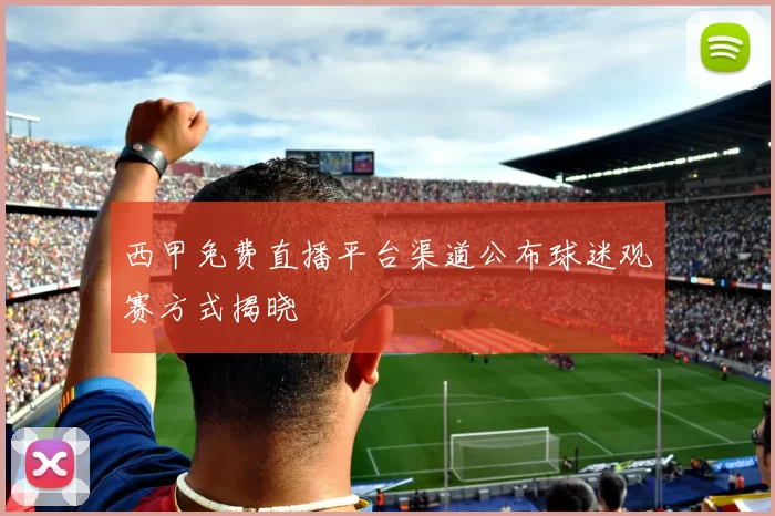 西甲免费直播平台渠道公布球迷观赛方式揭晓